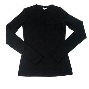 ASOS Women’s Long Sleeve Tee Black Size 0